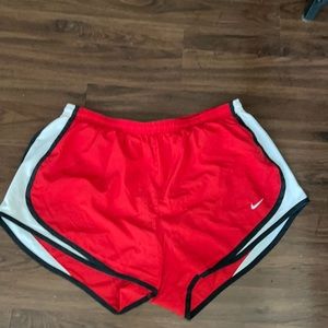 NIKE DRI-FIT red classic shorts